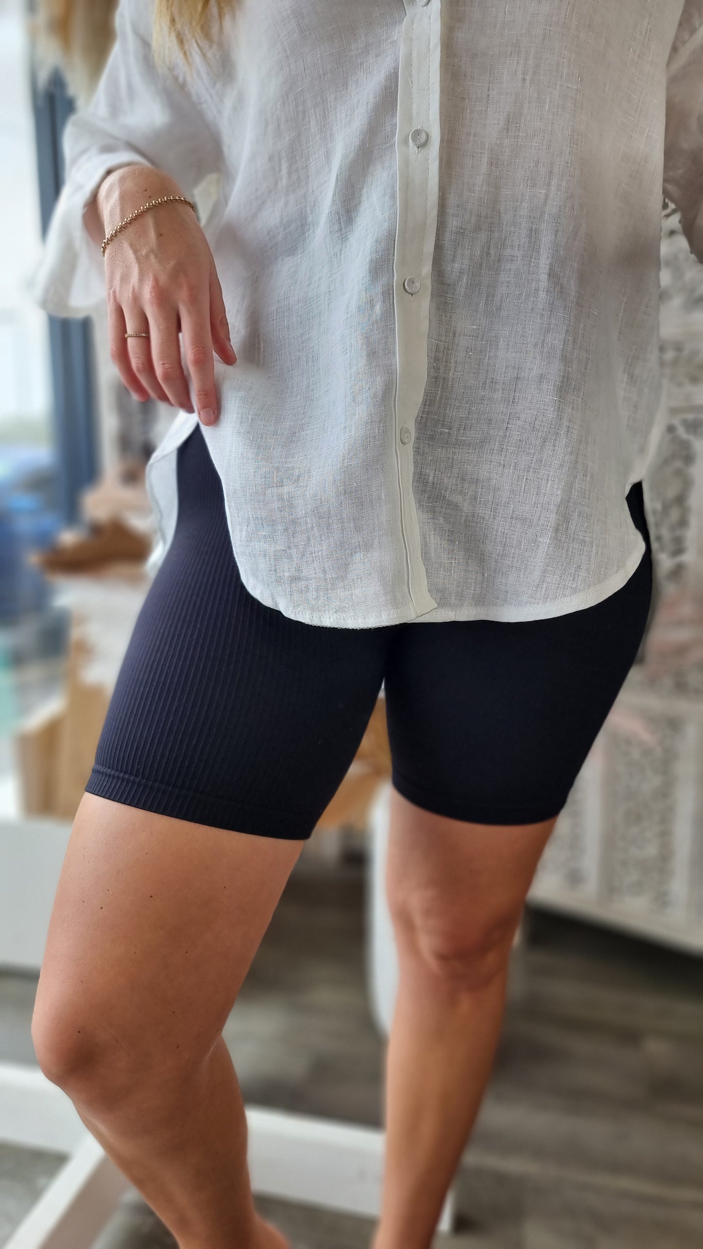 All about eve ribbed bike short