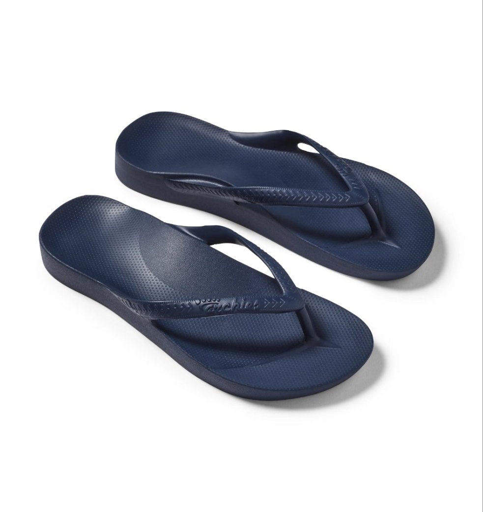 Navy | Arch Support Thongs